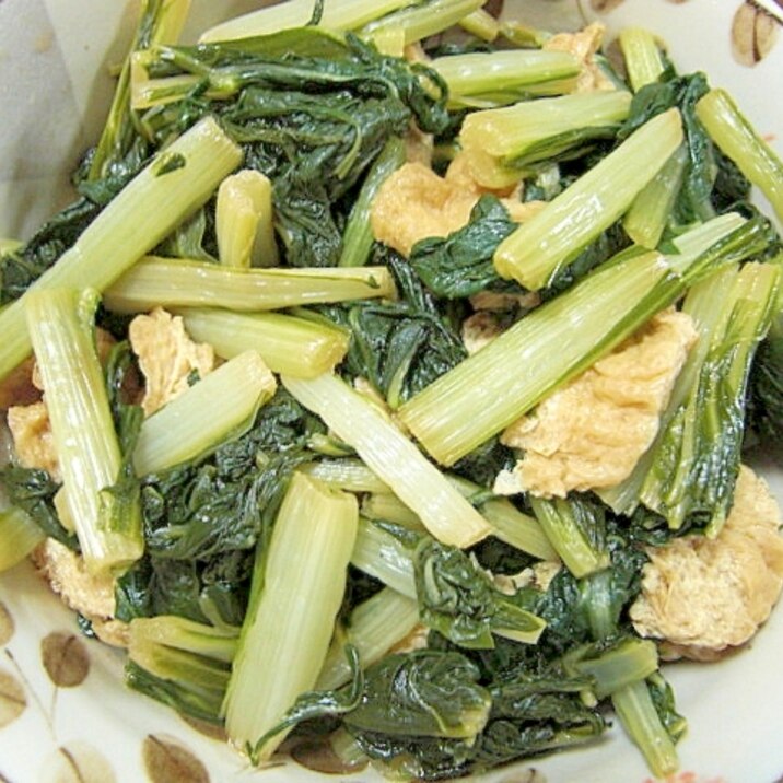 うまい菜と薄揚げ煮 レシピ 作り方 By Hime Tarako 楽天レシピ うまい菜と薄揚げ煮 レシピ 作り方 By Hime Tarako 楽天レシピ